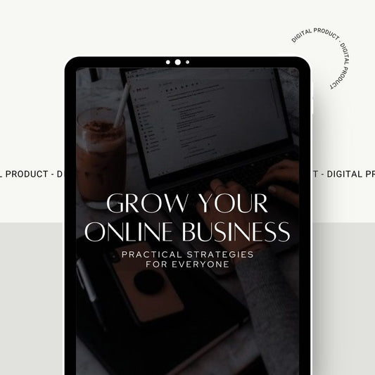 Growing Your Online Business E-Book